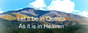 Let Be in Questa as it is in Heaven-Living Word Ministries Questa, NM