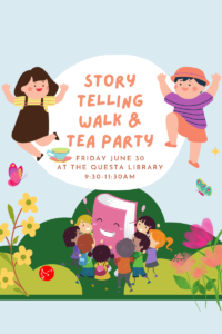 Story-Telling-Walk-Tea-Party-at-the-Questa-Library-Hosted-by-Living-Word-Ministries-June-30-Fun-Kid-Activities-Living-Word-Ministries-Questa-NM