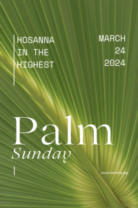Palm-Sunday-March-24-2024 at Living Word Ministries Questa, NM