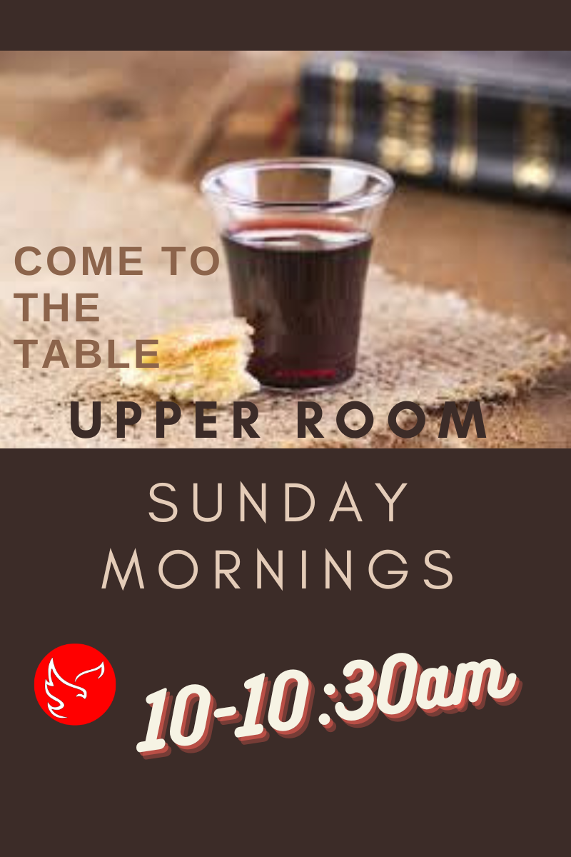 Upper-Room-Sunday-Mornings Before Service at Living Word Ministries Questa, NM